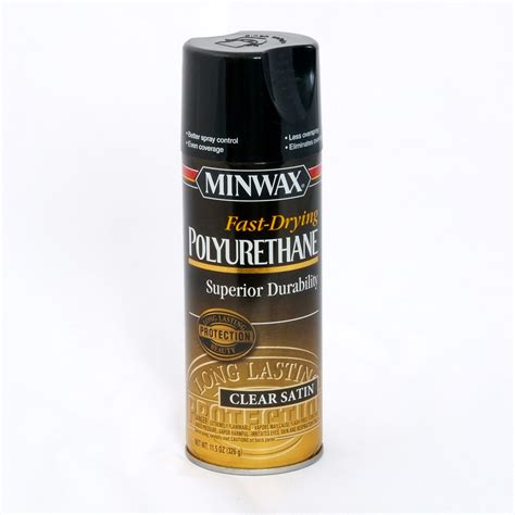 Minwax Polyurethane Satin Finish - Spray