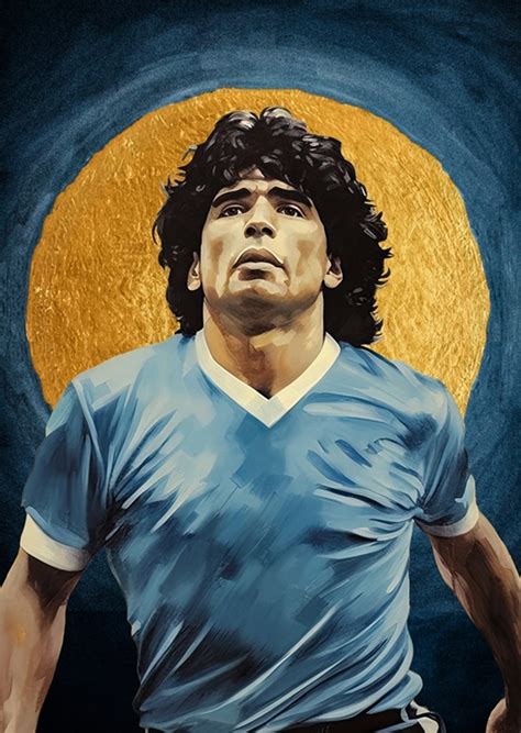 Diego Armando Maradona posters & prints by Remigius Wloczkowski - Printler