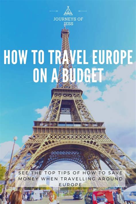 How to Travel Europe on a Budget | Europe travel, Travel money, Europe on a budget