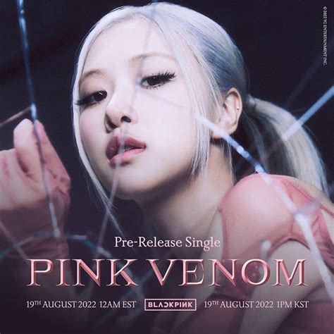 BLACKPINK Reveals New Posters for PINK VENOM Single