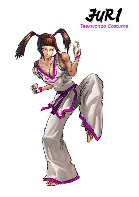 Juri (Street Fighter - alternate costume) by Decerf on DeviantArt