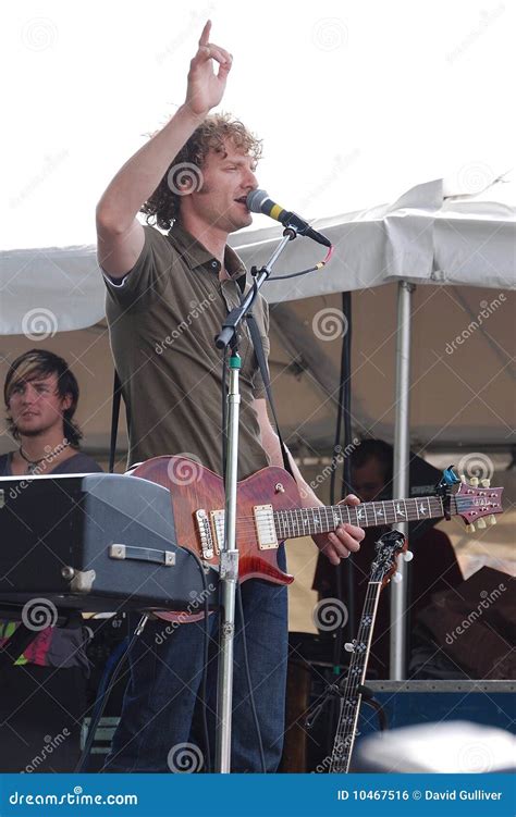 David Crowder Band at the World Pulse Festival Editorial Photo - Image ...