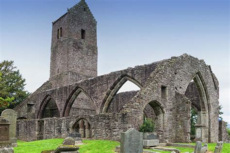 Muthill Old Church and Tower Scotland. Photograph by Jim McDowall