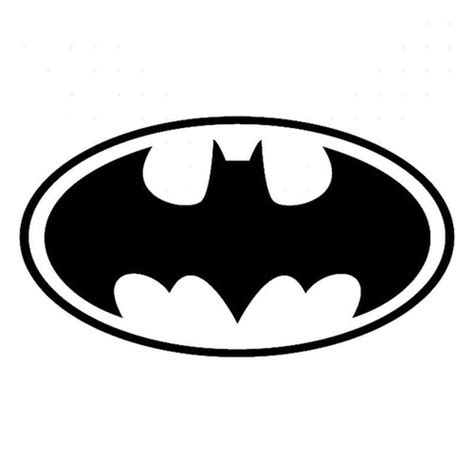 Batman 1989 Movie Symbol Vinyl Sticker