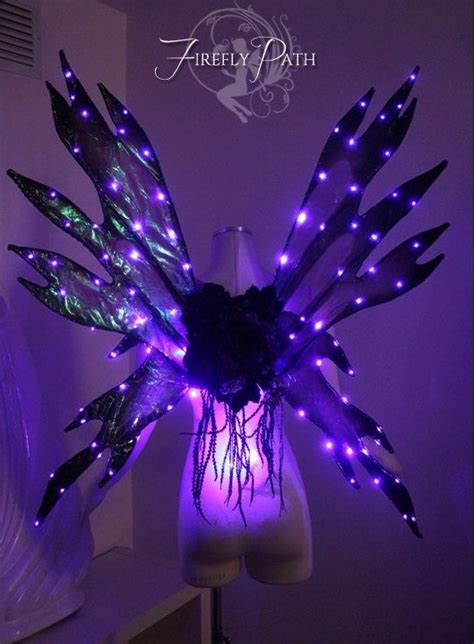 Light-Up Fairy Wing Tutorial | Dark fairy costume, Fairy wings costume, Fairy costume diy