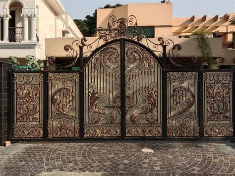 Wrought Iron Main Gate - Shri Ram Gates