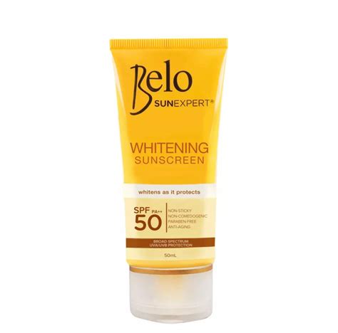 Belo SunExpert Whitening Sunscreen SPF50 50mL – My Care Kits