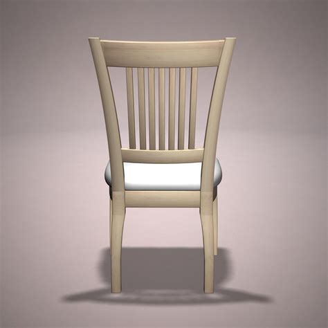Wood chair 3D model - TurboSquid 1339613