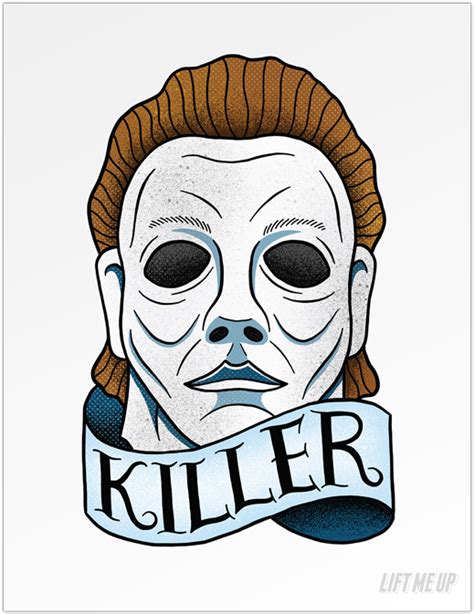 Michael Myers Art Print - Illustration Clipart - Full Size Clipart ...