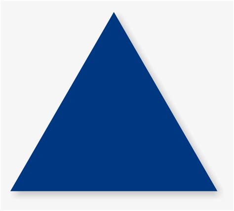 Triangle Transparent Png - Transparent Light Blue Triangle Transparent ...