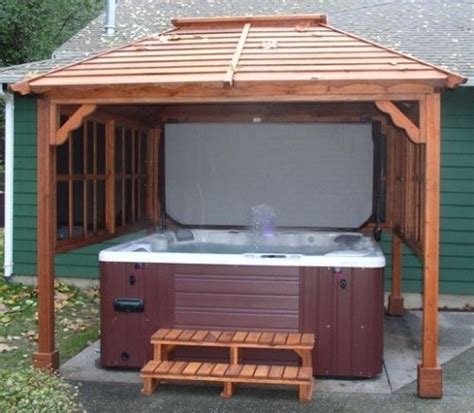 25 Photo of Enclosed Hot Tub Gazebo