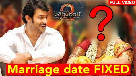 Baahubali 2 Actor Prabhas marriage date FIXED | Telugu star Prabhas ...