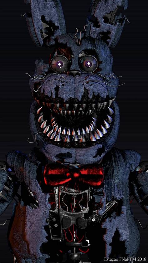 Nightmare Bonnie Poster by Estacao-FNaFTM on DeviantArt | Freddy's ...