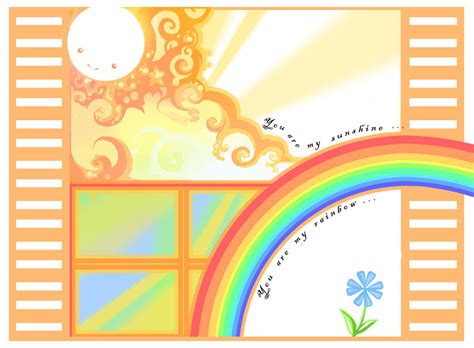 Sunshine and Rainbow by Nyanfood on DeviantArt