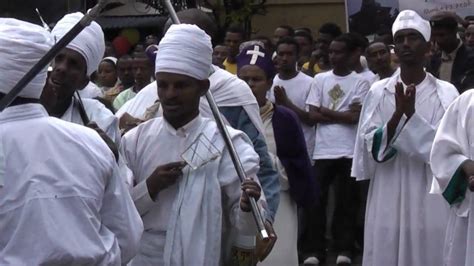 Ethiopian Timkat procession in Addis Abeba Ethiopia 1 - YouTube