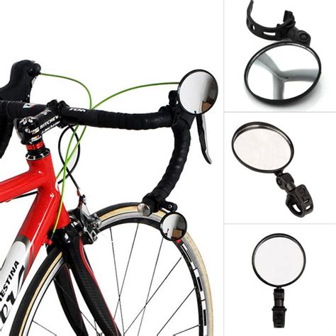 High Quality ABS Adjustable Bike Handlebar Rear View Mirror Universal ...