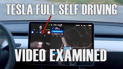 Tesla Full Self Driving Video Analyzed In Detail: Video