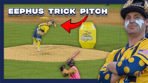 Unique "Eephus" Trick Pitch Strikeout - YouTube