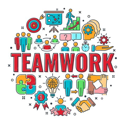 Inspirational Teamwork Cliparts - Transparent Background Teamwork - Clip Art Library