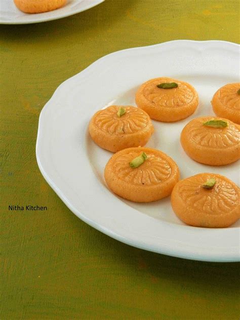 Malai Peda Recipe Using Ricotta Cheese | Holi Special - Nitha Kitchen