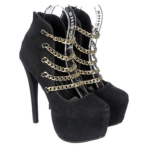 Shoe Republic LA Rollin Women's Black Platform Heel | Shiekh Shoes