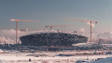 Stadium Under Construction · Free Stock Photo