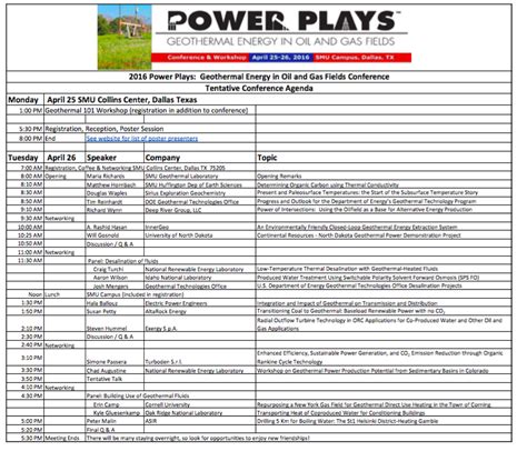 SMU Power Plays Conference Announces Conference Agenda and Confirmed ...