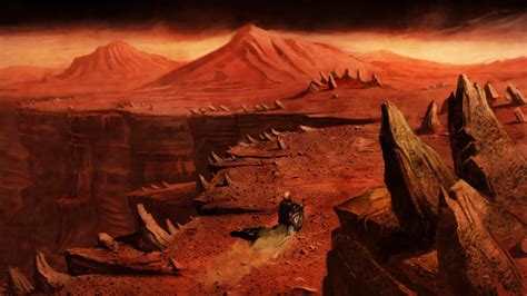 Mars, Fantasy Art Wallpapers HD / Desktop and Mobile Backgrounds