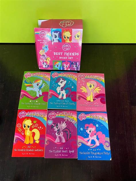 My Little Pony Friends Set of 6!, Hobbies & Toys, Books & Magazines, Children's Books on Carousell