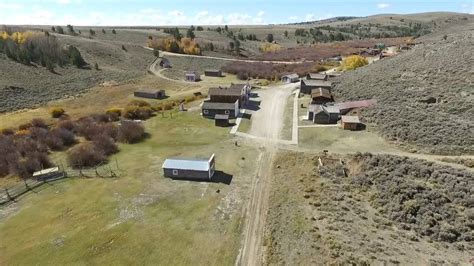 South Pass City, WY Drone's Eye View Last Day of 2016 Season - YouTube