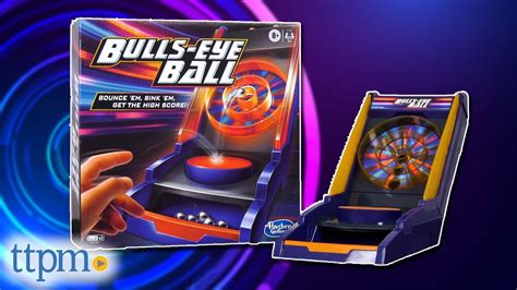 Bulls-Eye Ball Game from Hasbro Review 2021 | TTPM Toy Reviews - YouTube