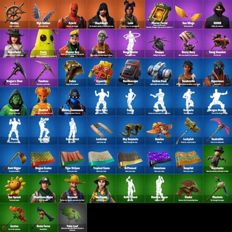 Fortnite Season 8 Leaked Skins and Cosmetics - Pirate Skins & More ...