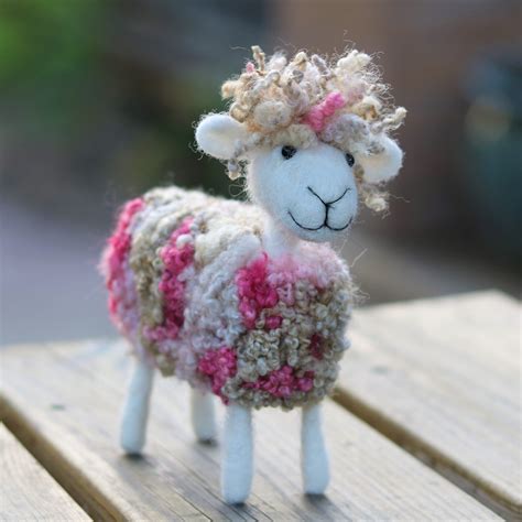 Handmade Needle Felted Sheep – Cleo | Lincolnshire Fenn Crafts