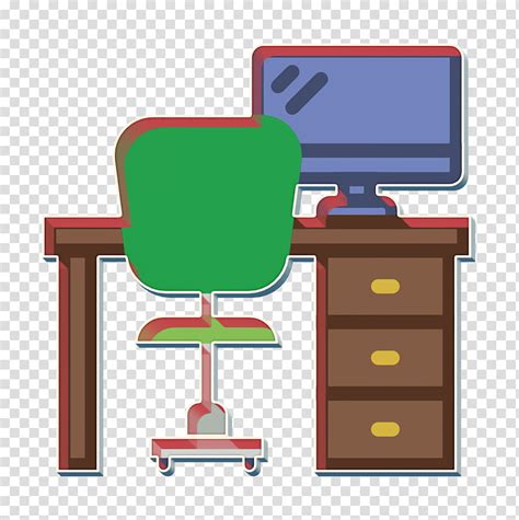 office desk - Clip Art Library