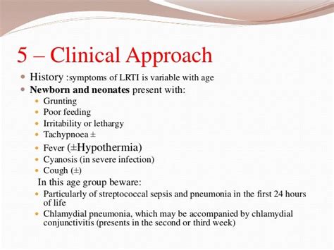 Lower respiratory tract infection (LRTI) in