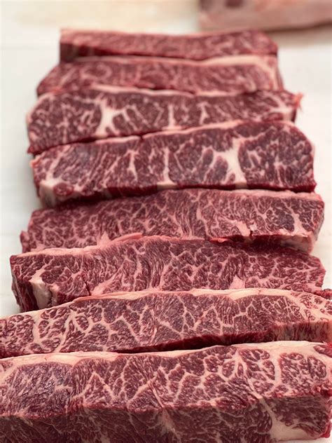 Just cut some beautiful Mishima ultra zabuton/denver steaks - Dining ...