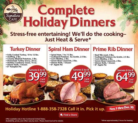 21 Best Safeway Christmas Dinner – Best Diet and Healthy Recipes Ever ...