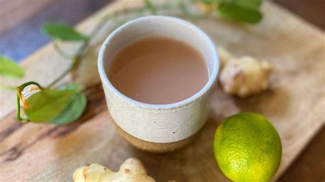 How to Make Fresh Ginger Root Tea - Amber's Natural Nutrition