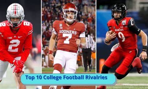 Top 10 College Football Rivalries