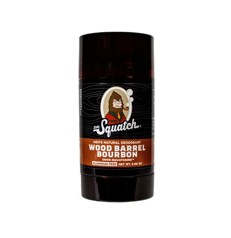 Dr. Squatch Wood Barrel Bourbon Deodorant - Shop Deodorant ...