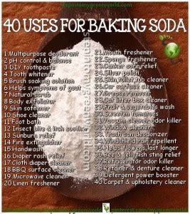 40 Uses for Baking Soda | ENCYCLOPEDIA OF FOOD FOR HEALTH AND WELL-BEING