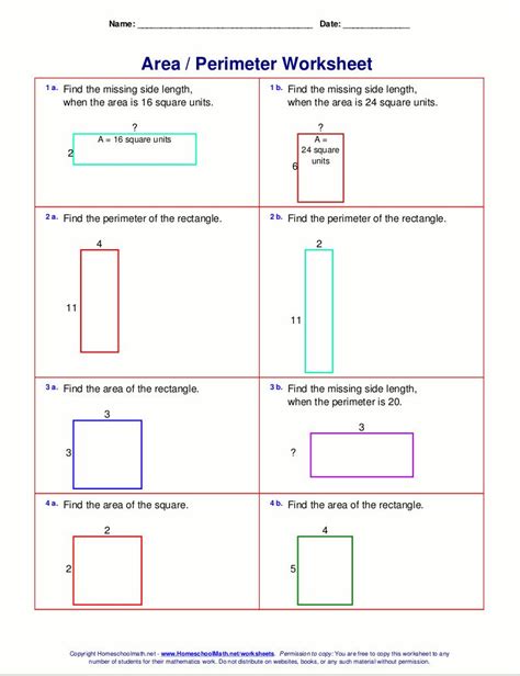 25+ Math Worksheets For Grade 5 Area And Perimeter Word Problems Background - The Math