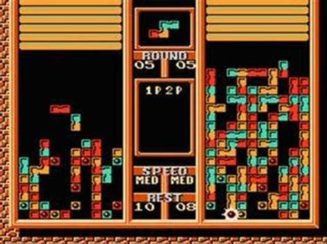 Tetris 2 NES - 2 player game play - YouTube