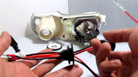 How to Install HID Bulb Adapters with HID Bulbs - YouTube