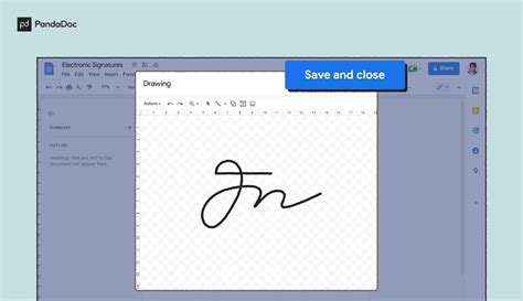 How to Easily Insert Signatures in Google Docs