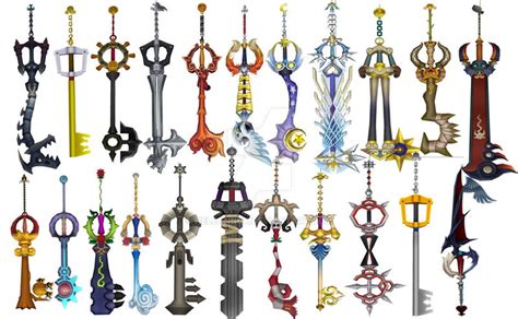 MMD Keyblades -WIP- Resolved by Heleannor on DeviantArt