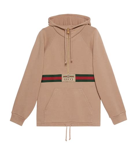 Gucci Web Stripe Hoodie | Harrods US