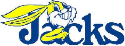 South Dakota State Jackrabbits Primary Logo (1999) - Yellow Jackrabbit ...