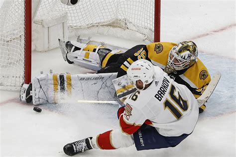 WATCH: Linus Ullmark robs' Panthers' Barkov with incredible sprawling save