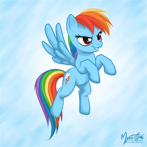 Rainbow Dash Flying 02 by mysticalpha on DeviantArt